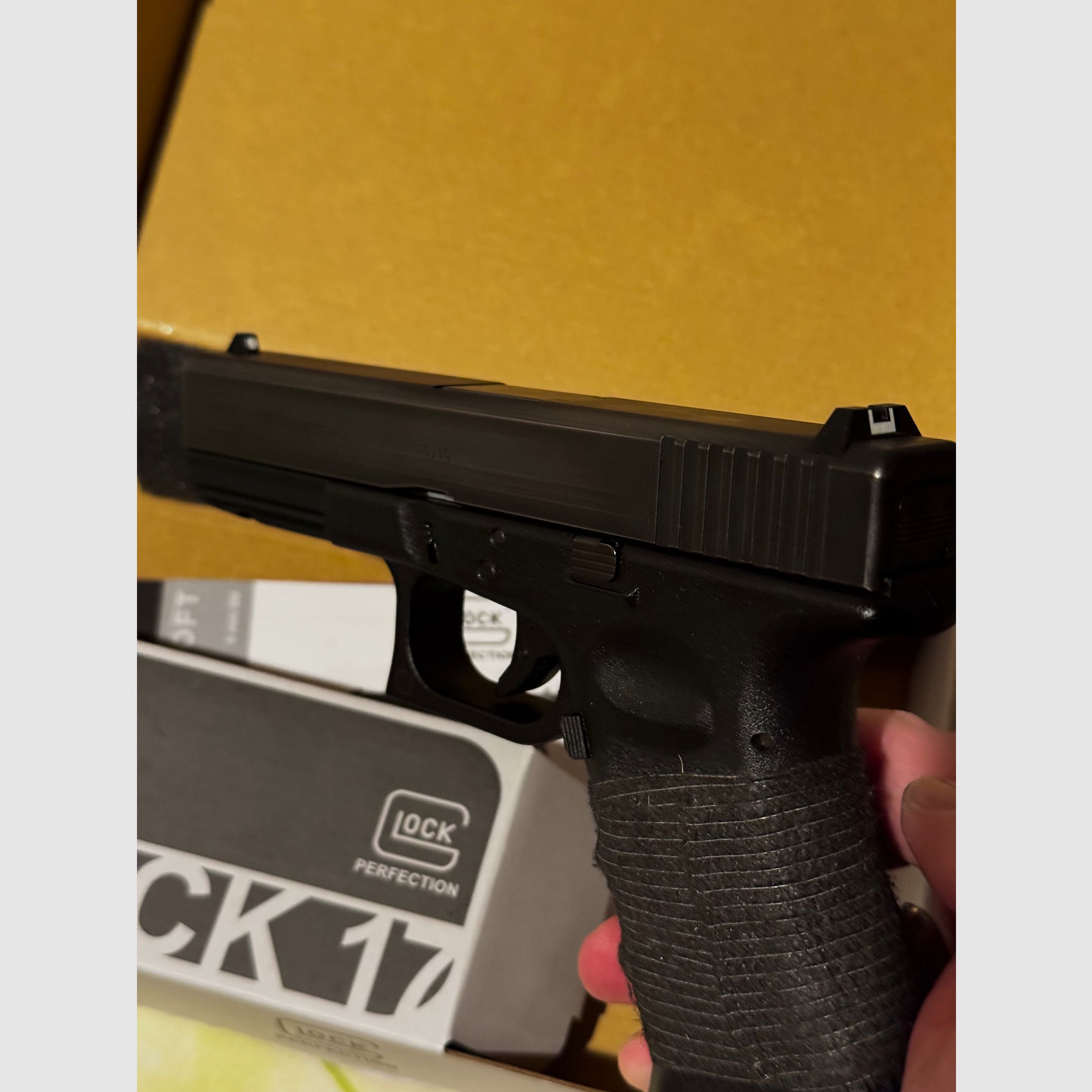 Glock 17 Stahl GBB Custom Used Look Airsoft VHB