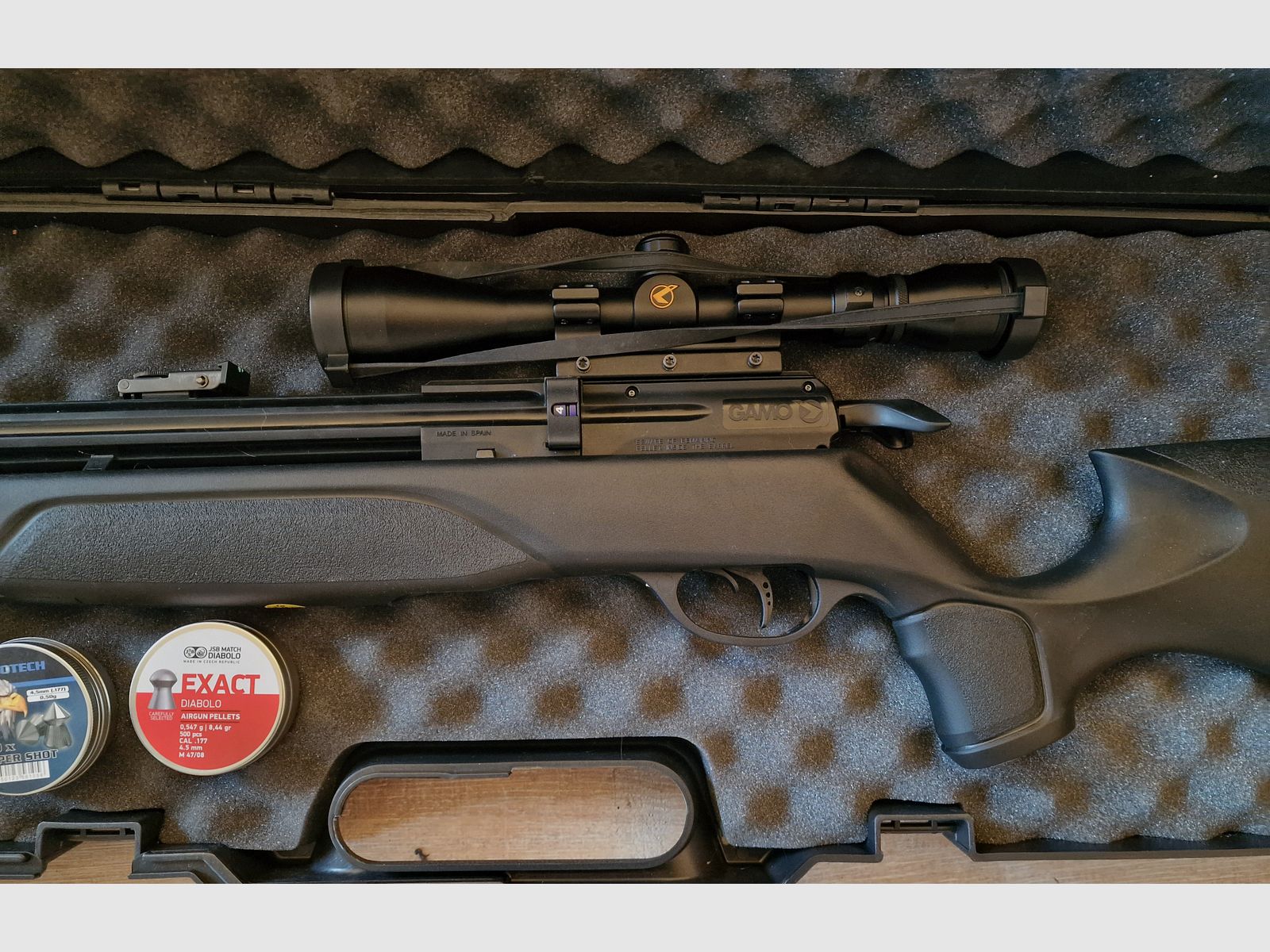 Gamo Arrow incluso valigetta, ZF e kit di esportazione