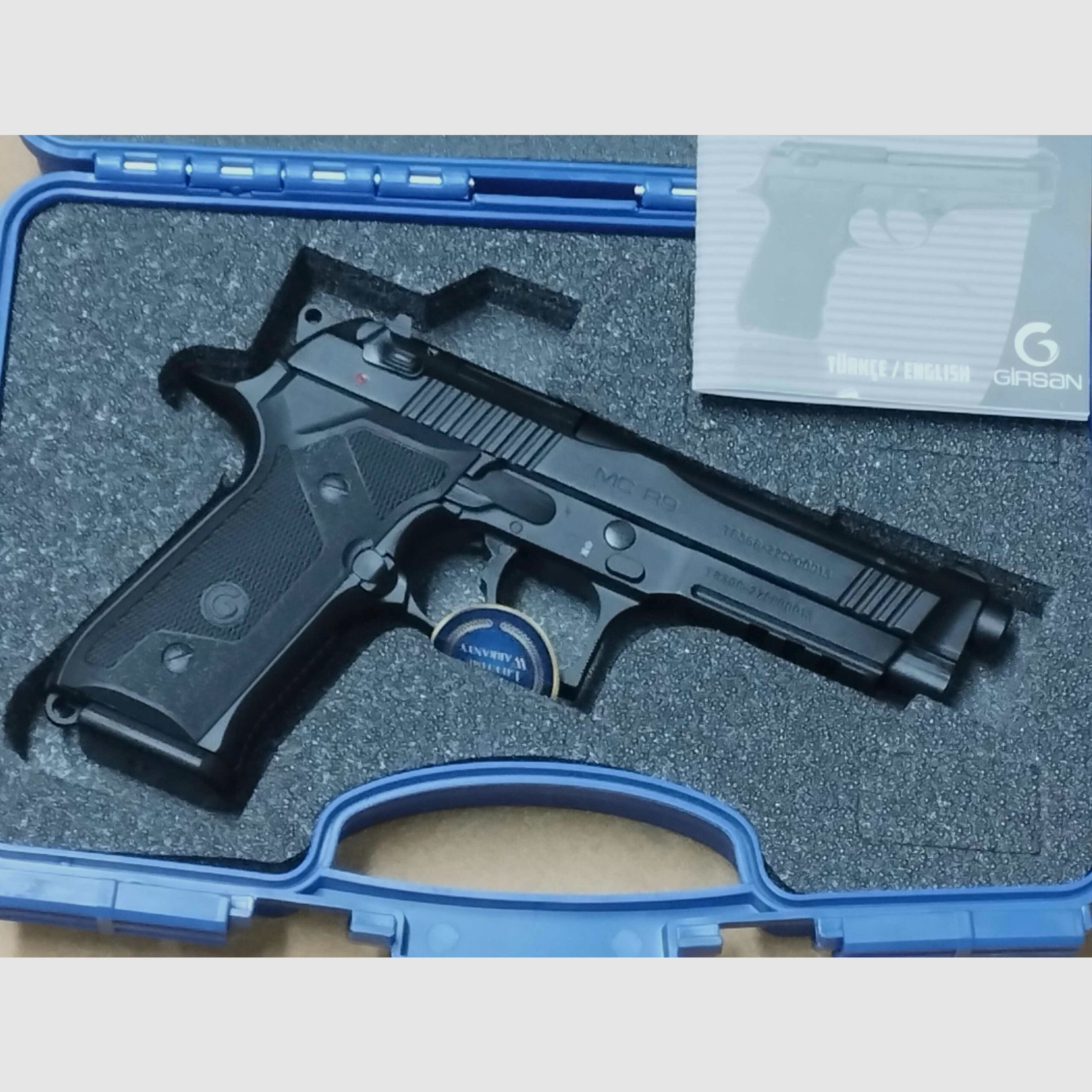 GIRSAN Halbautomatik Mod. MC R9 Kal. 9×19 mit Magazin für 18 Schüsse, Bild 3 von 8