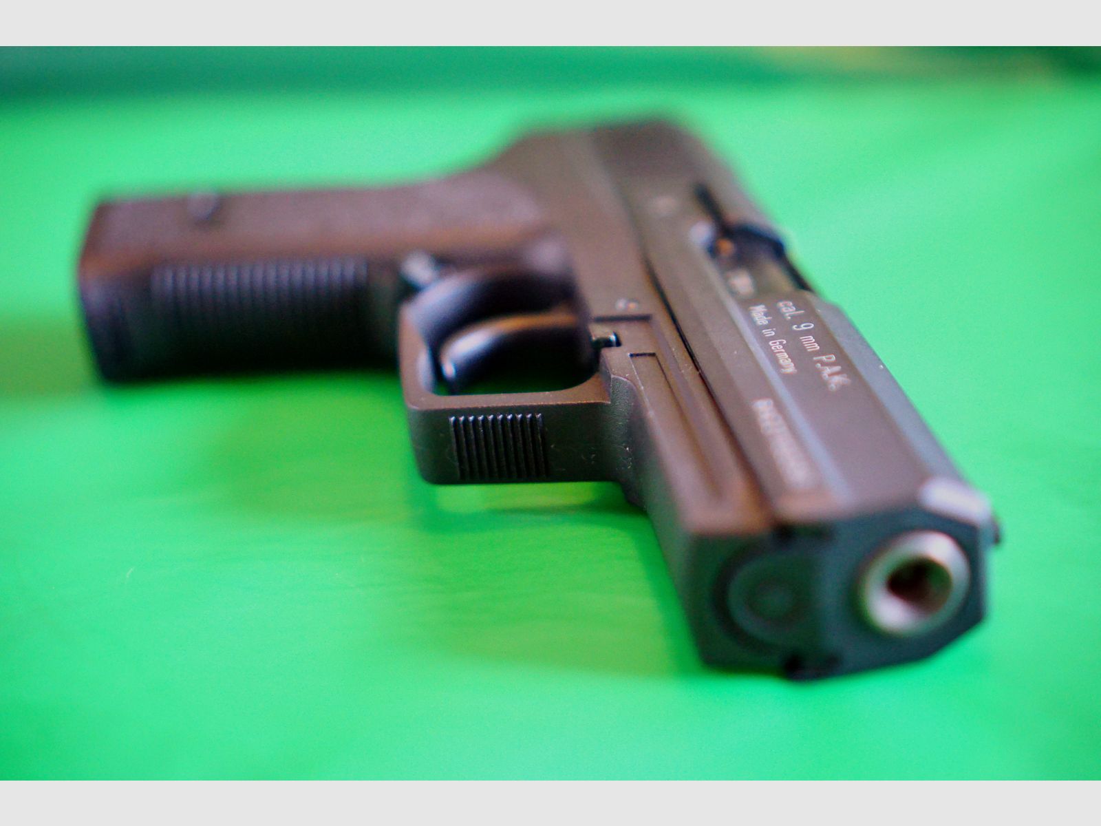 Röhm RG 96 Schreckschuss Pistole brüniert (PTB 699) neuwertig!