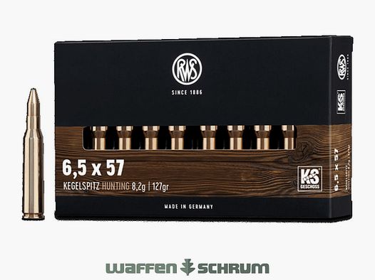 RWS Kegelspitz 8,2g - 127gr 6,5x57