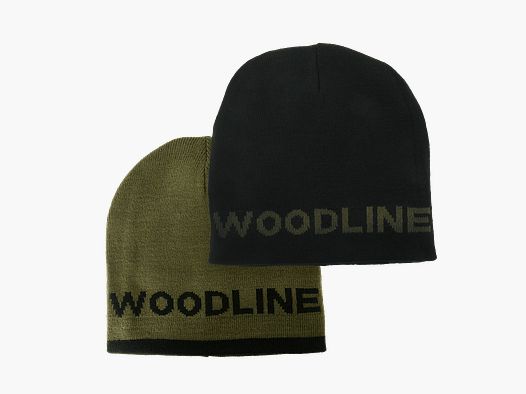 Cappello Woodline, reversibile, verde/nero
