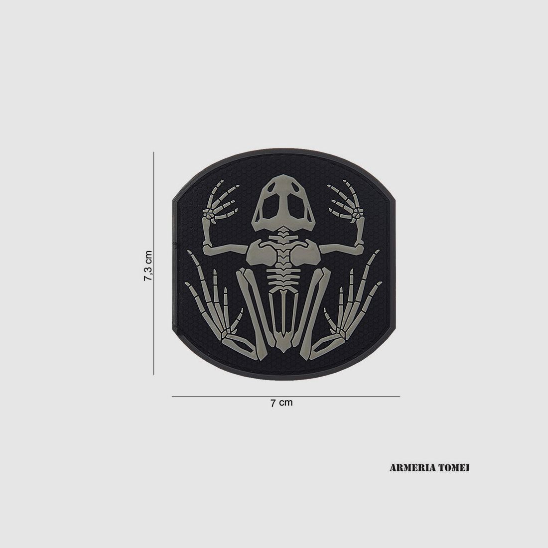 PATCH – 3D PVC FROG SKELETON #14006