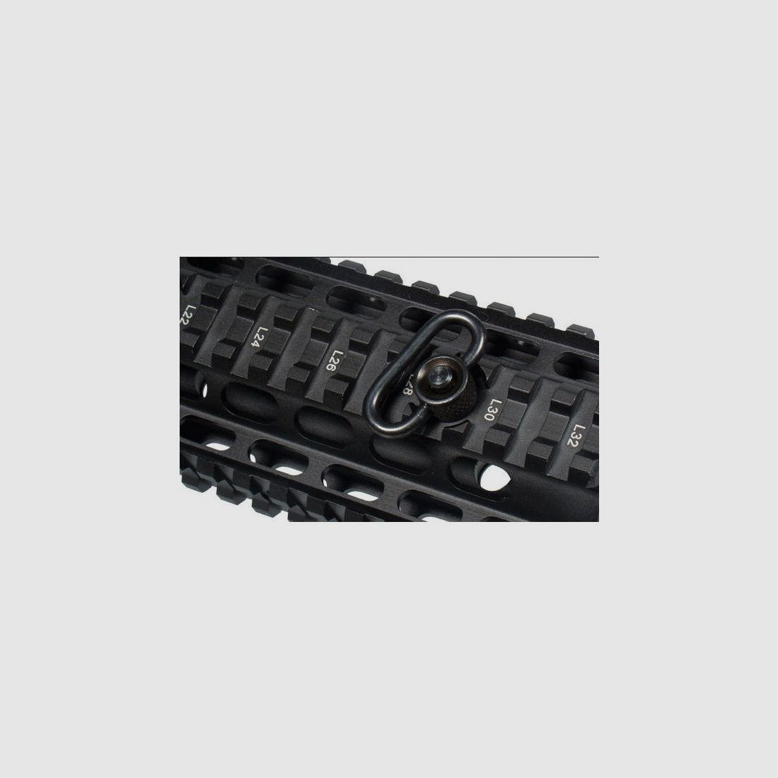 UTG - Standard QD tactical sling attachment point - 25 mm - Steel - TL-QDSW08A, image 2 of 4