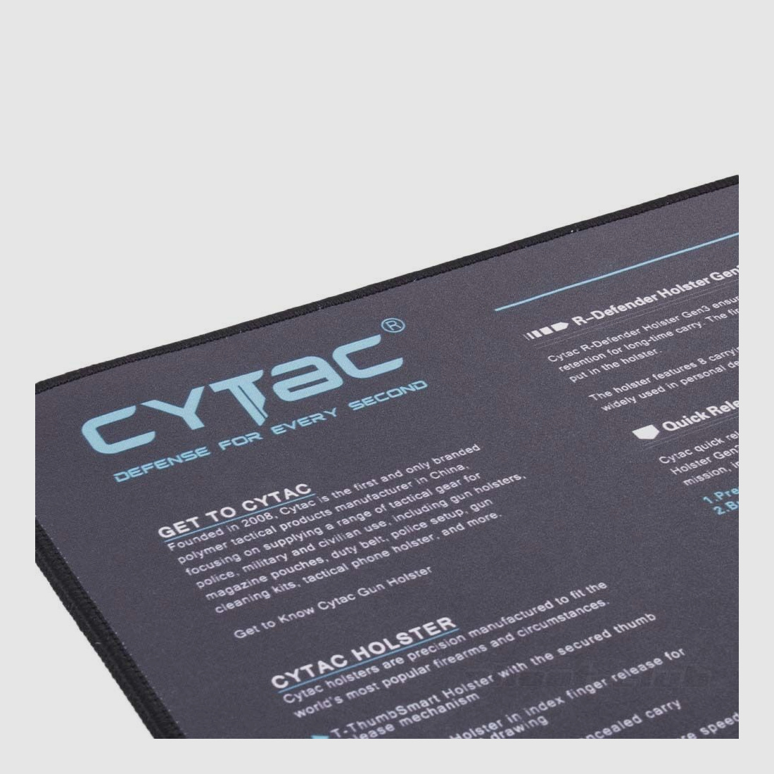 CYTAC Gun Cleaning Mat Soft Touch 43 x 30 cm non-slip