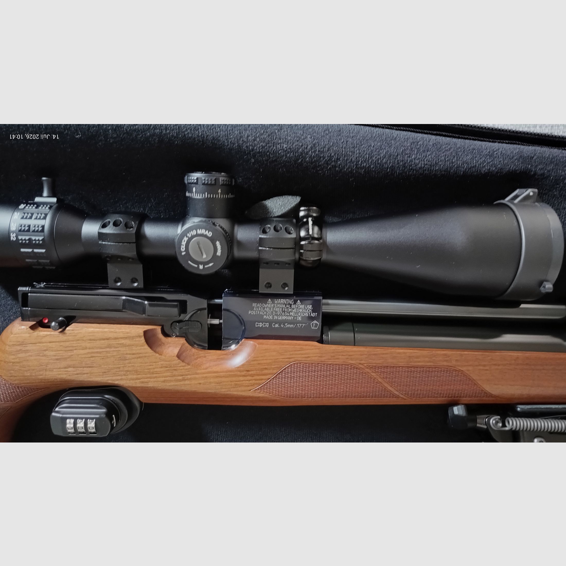 Weihrauch HW100 Hawke Sidewinder 8-32x56