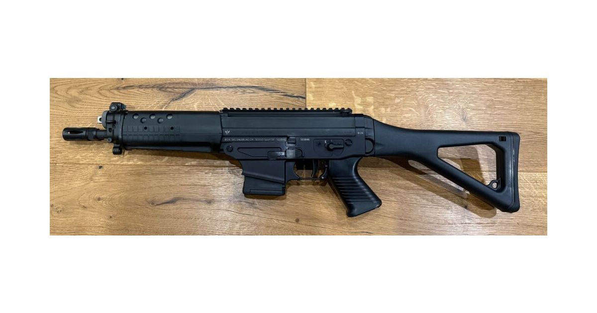 SIG SAUER AG Switzerland SIG 553 AL US Sport Short Barrel black