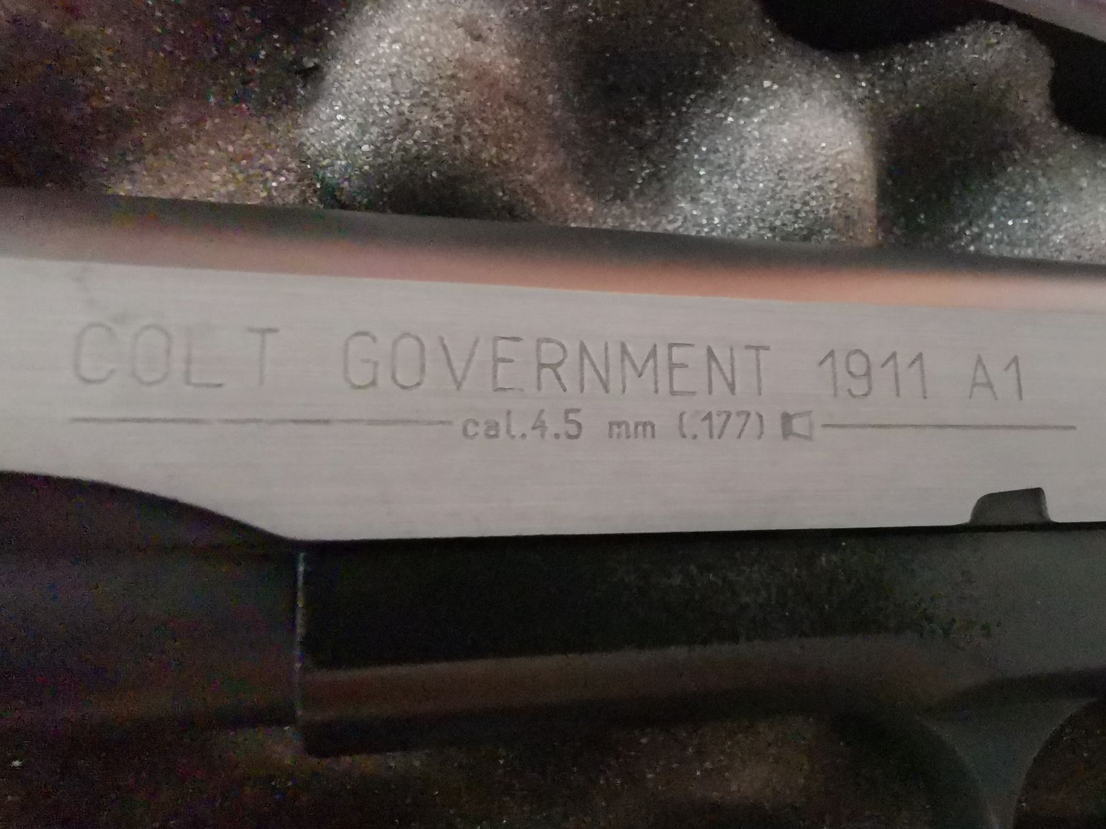 Colt Government 1911 A1 Co2 Dark Ops