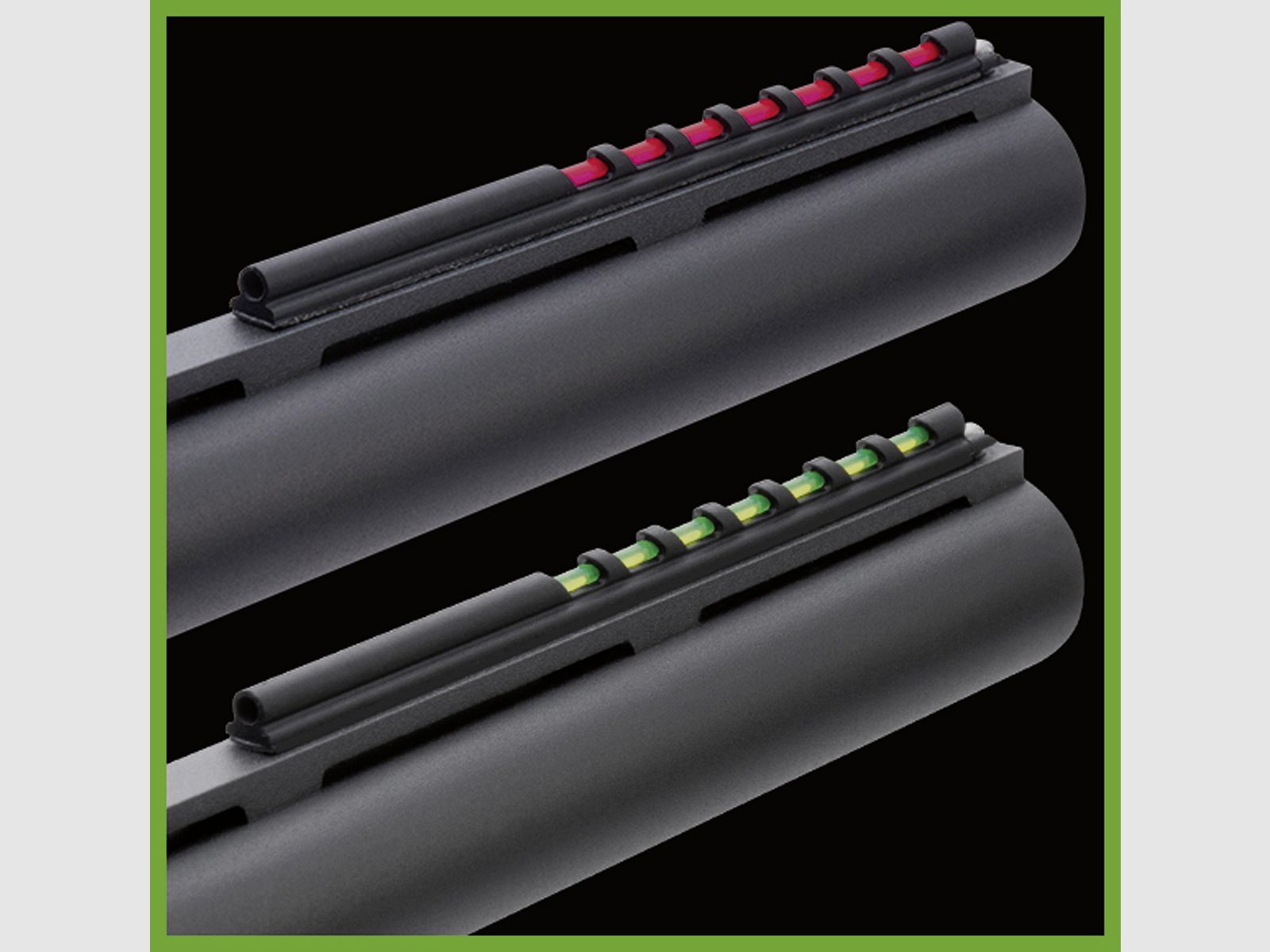 Truglo Glo-Dot-Pro grün - zum kleben, 2 mm