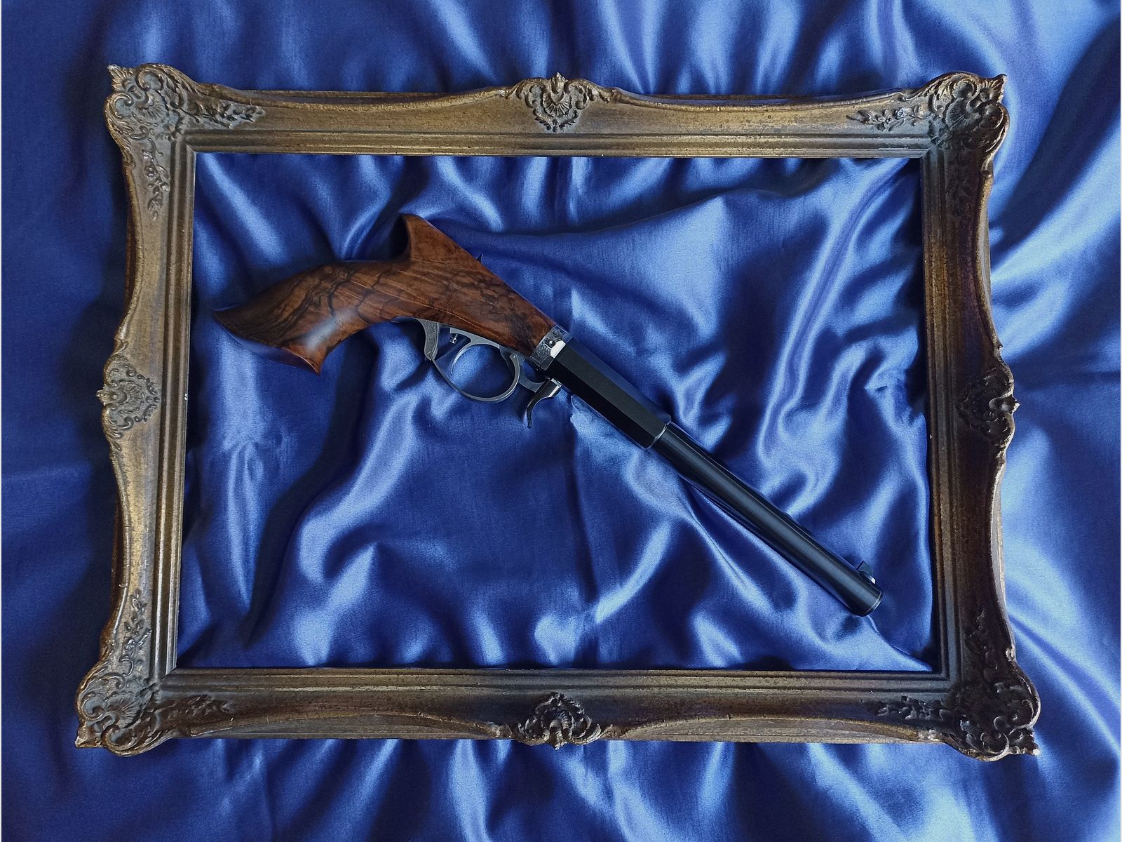 Tilo Dedinski Unterhammerpistole Modell Billinghurst Kaliber .36 Vorderlader Perkussionspistole