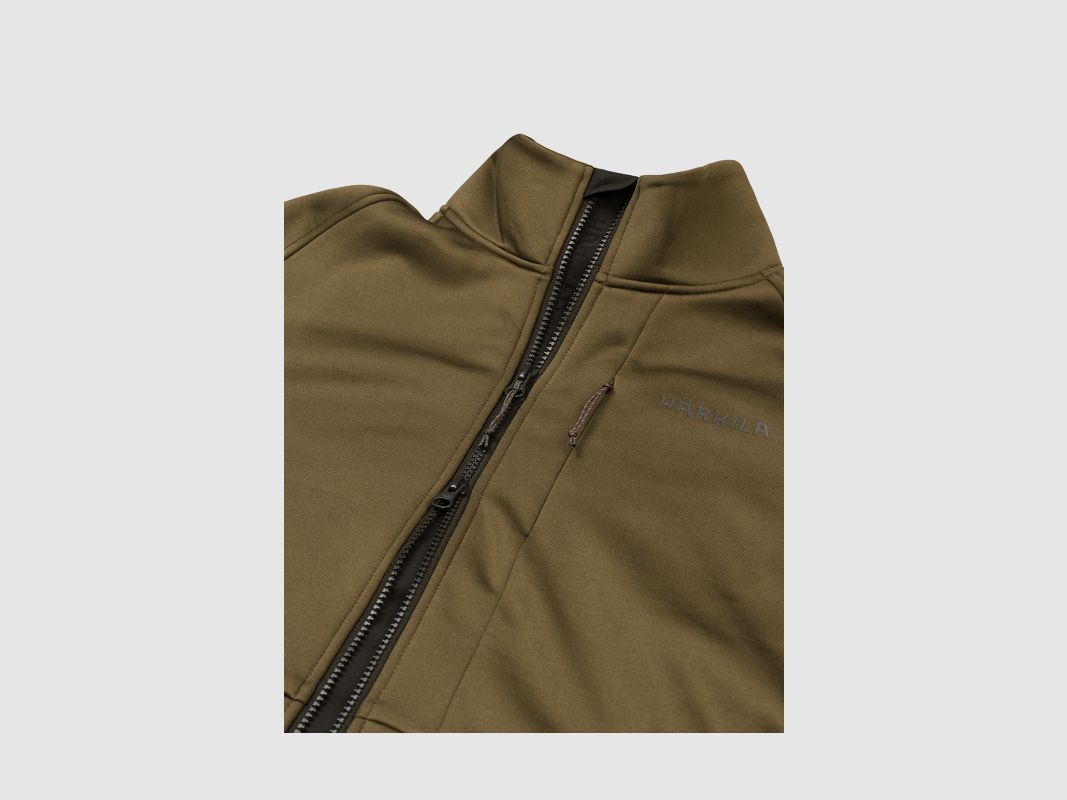 HÄRKILA BORR HYBRID FLEECEJACKE WILLOW GREEN, Bild 3 von 3