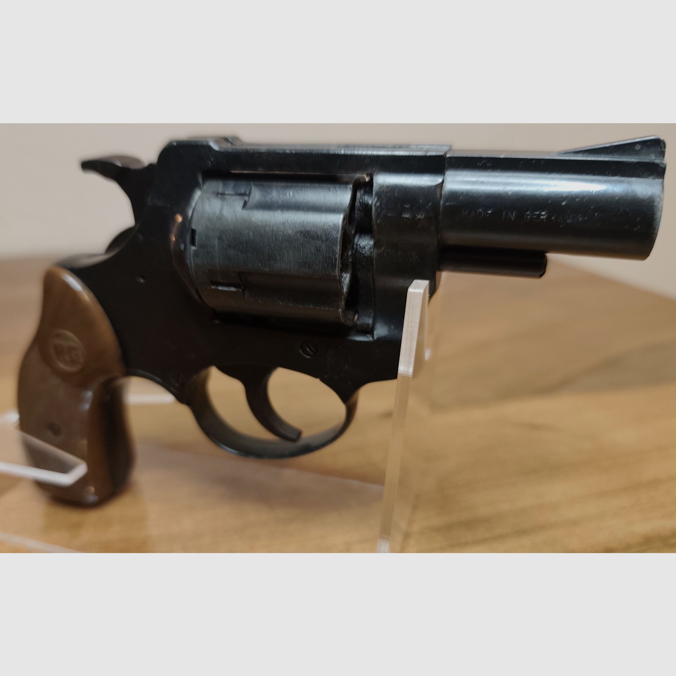 Röhm RG 79 Revolver Kaliber 9mmR.K sehr alte PTB 5-71
