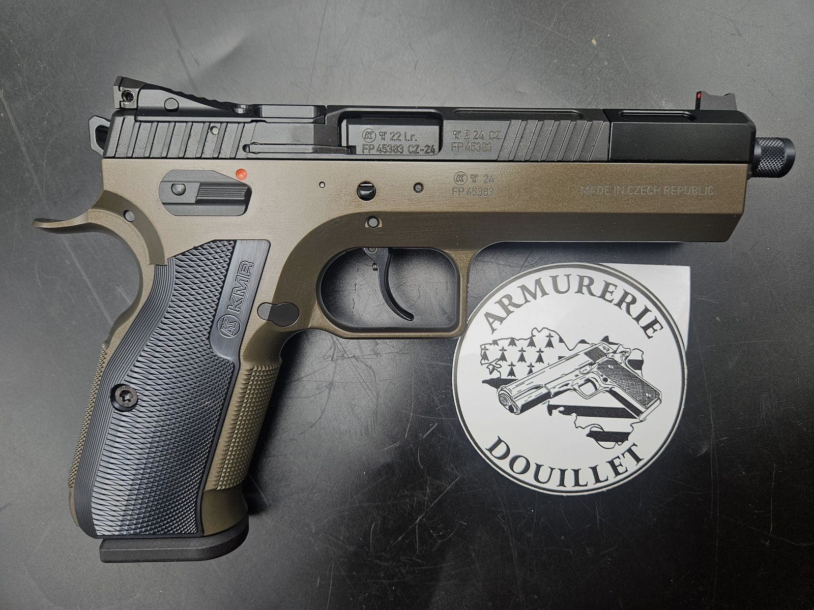 Pistola KMR S-02 calibro 22LR Filettata e Pronta per Ottica, immagine 3 di 12