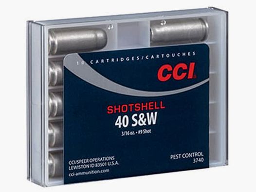 Cartuccia a pallini CCI .40 S&W 88GR 10 cartucce