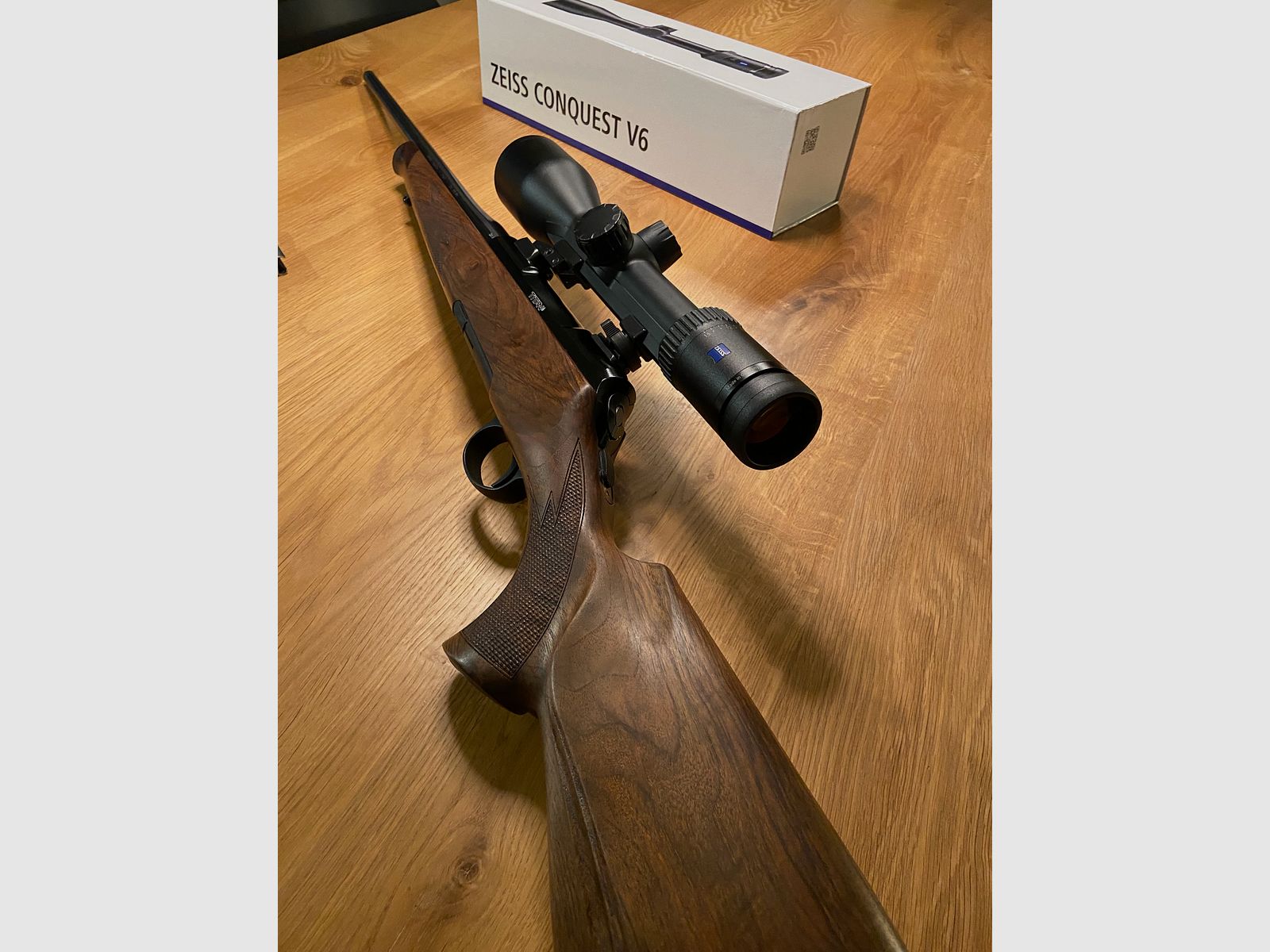 Rößler Titan 6 repeater with Zeiss V6 2.5-15 x 56 Rösler Titan 6, no Mauser, no Sauer, no Blaser