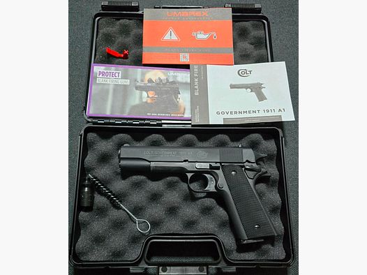 Colt Government 1911 A1 blank firing 9mm PAK