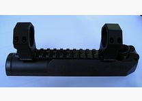  PICATINNY-RAIL voor Heckler&Koch SL6/SL7 + HK630/HK770/HK940 met 30 mm richtkijker ringen