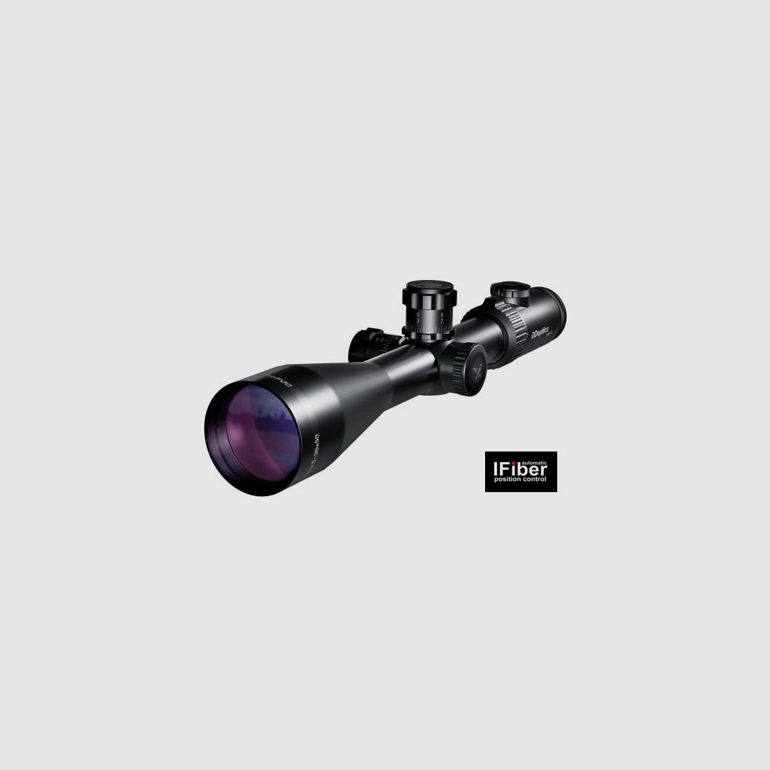 DDoptics 442511138.1 telescopio Nighteagle V6 5-30x50 Gen3 Longrange Tactical MilDot MRAD iFiber