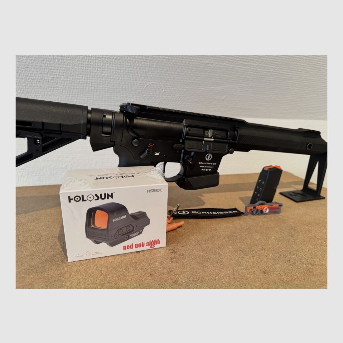 Schmeisser AR15-9 S4F Dynamic PCC S 10,5" black