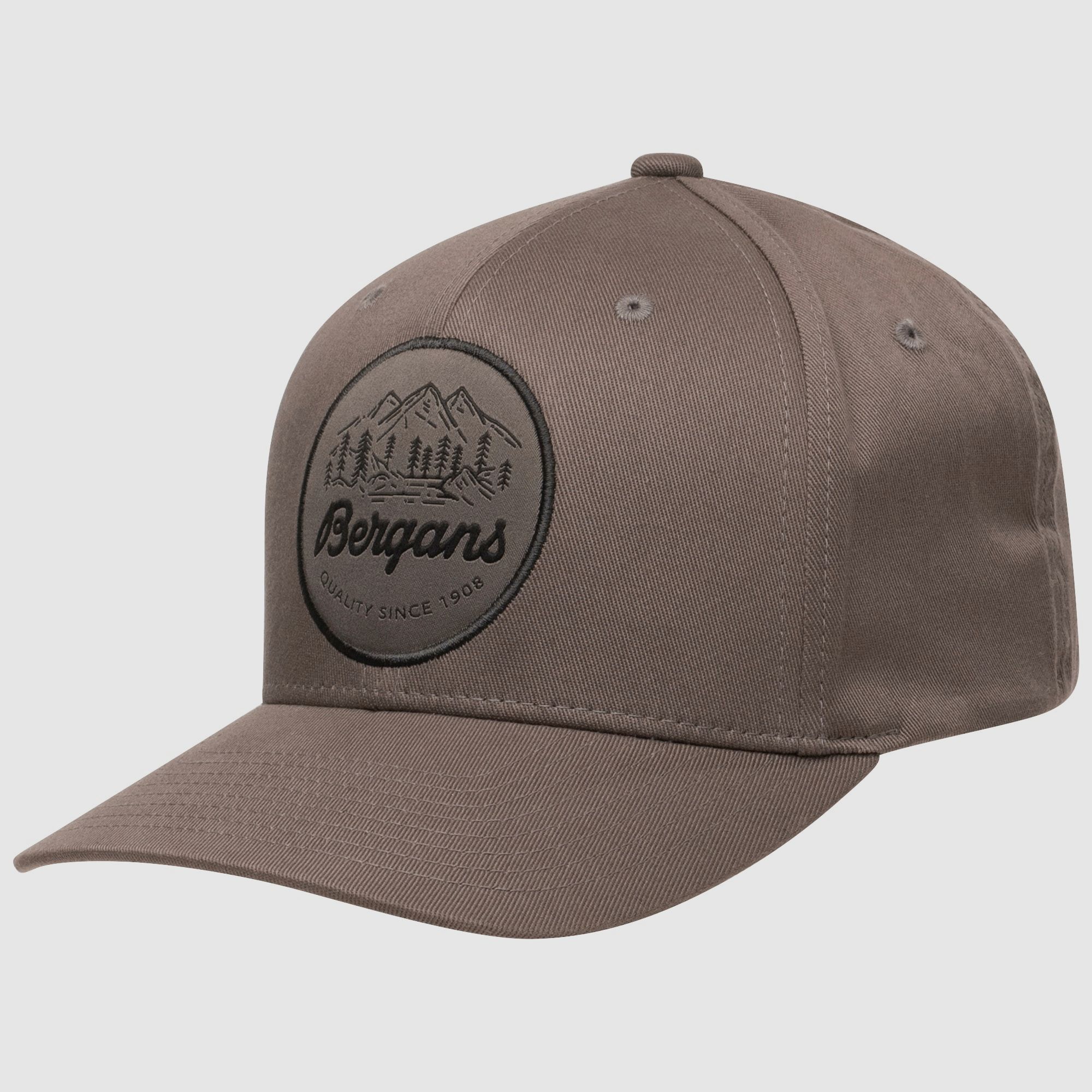Bergans Nordmarka Epoch Flexfit Cap Solid Grey L/XL