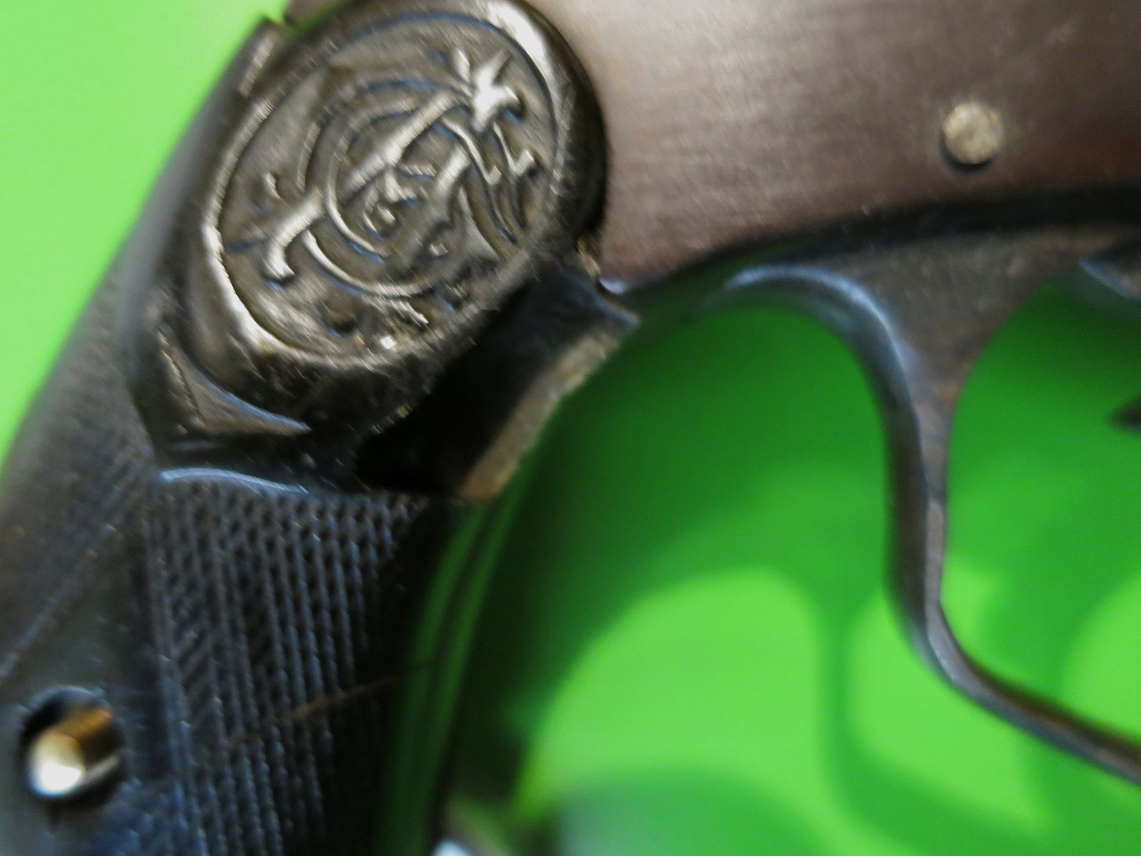 Garate Anitua & Co. (Marca) Kipplauf-Revolver, Kopie Smith & Wesson Frontier, super selten     #96-, Bild 10 von 13