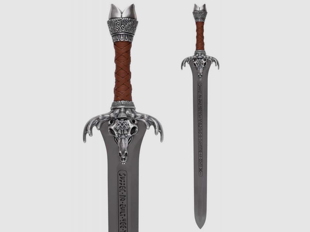 Conan la espada del padre, de color plateado, Marto