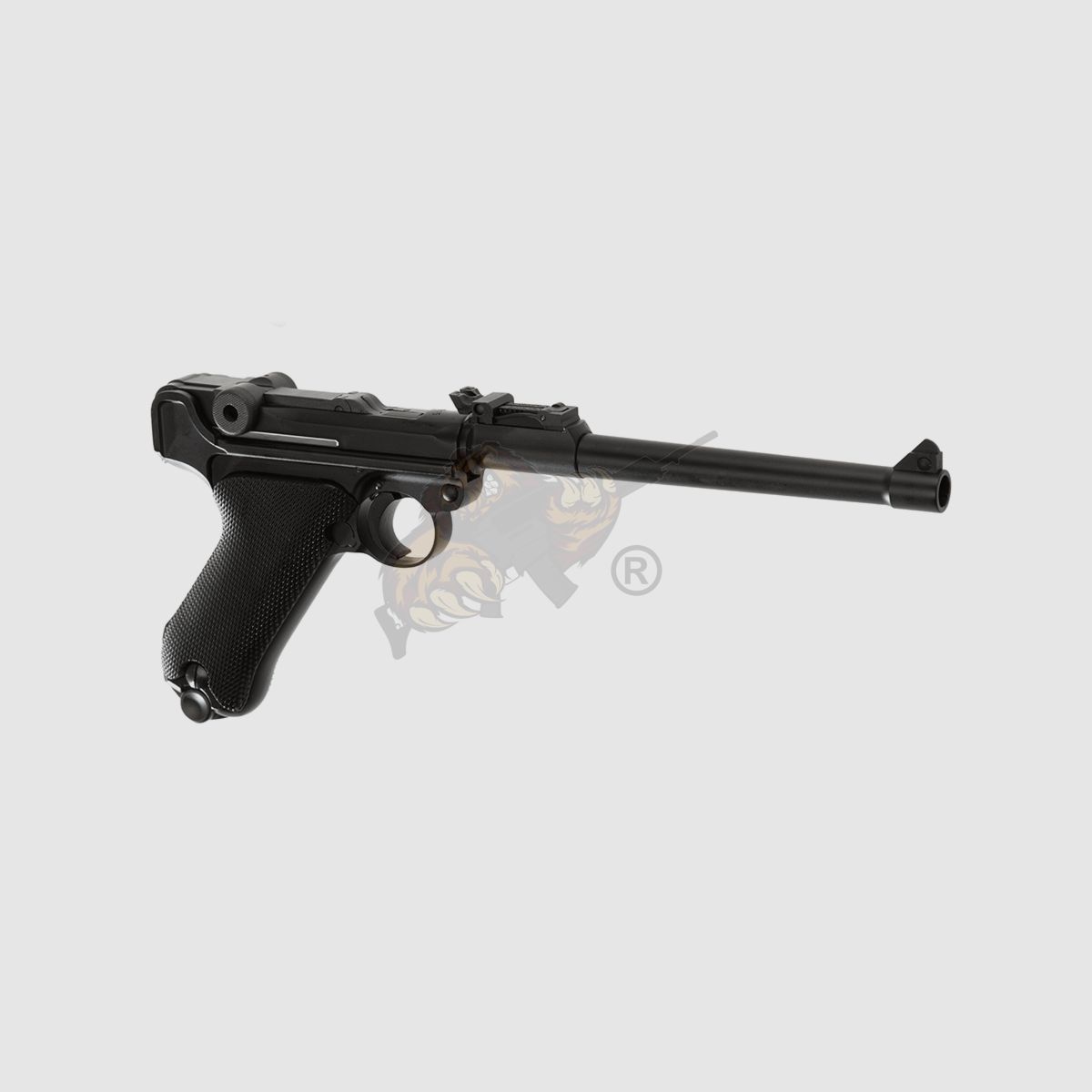 WE P08 "Ari-08" Vollmetall GBB schwarz -F-