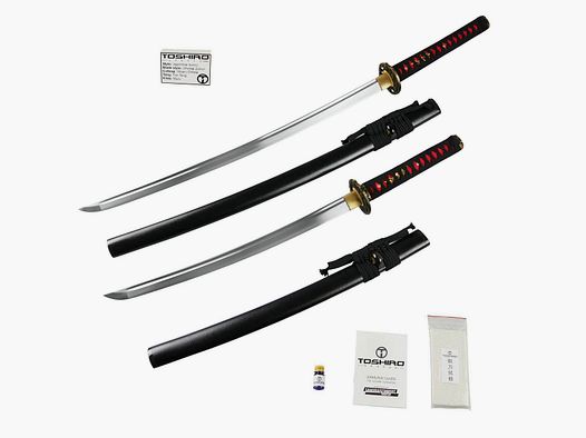 Katana Wakizashi Schwertpaar Daisho Sakura Ishime