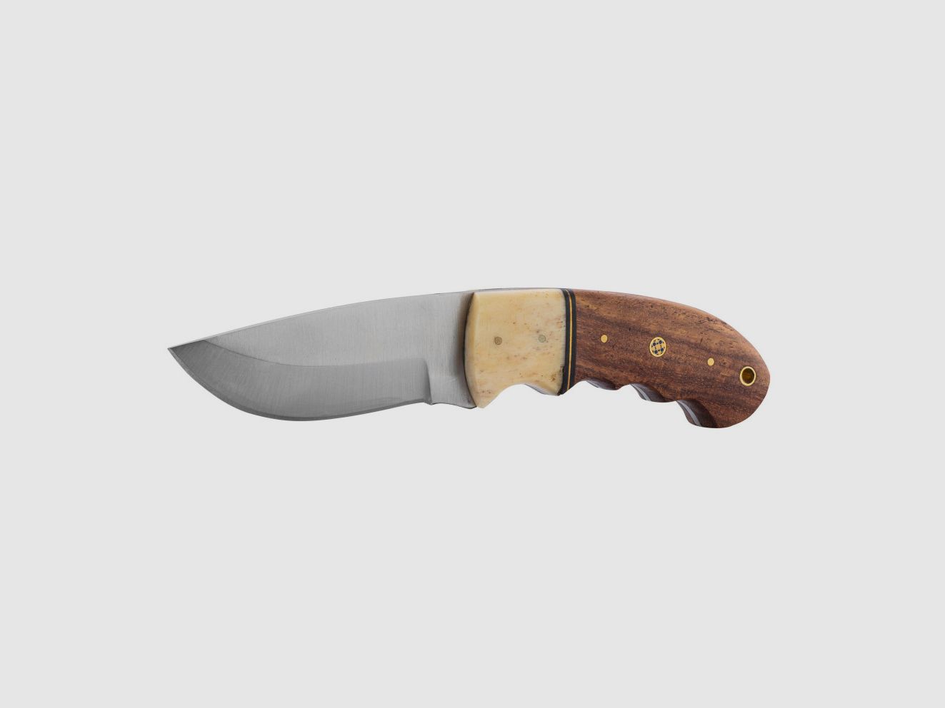Messer mit Hirschholzgriff und Etui, Bild 2 von 5