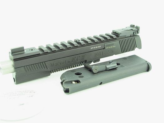 Système de changement Marvel 1911 .22 lr. 5,5" compatible avec Les Baer, STI, SVI, STP, Kimber, Springfield, Hugo, etc...