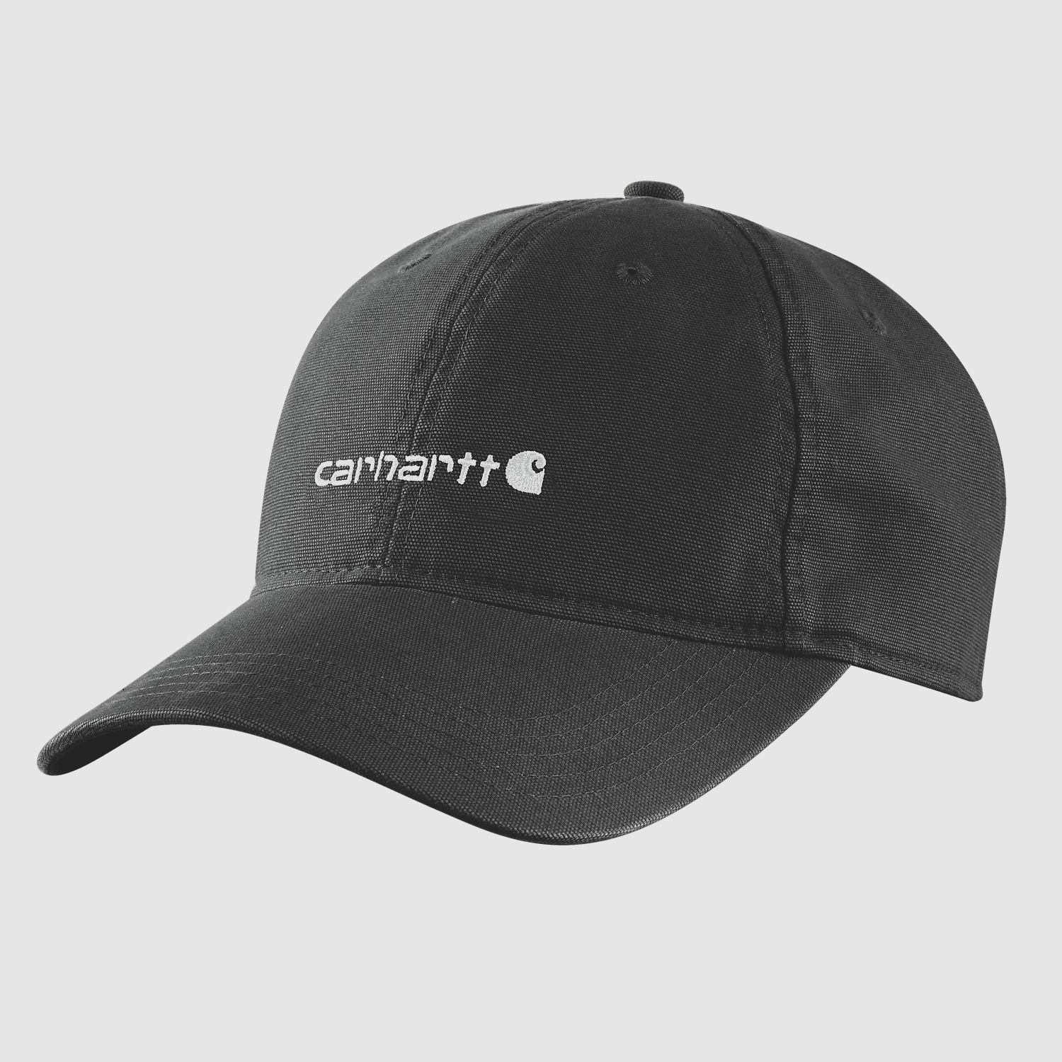 Czapka Carhartt Canvas z haftem dla kobiet czarna
