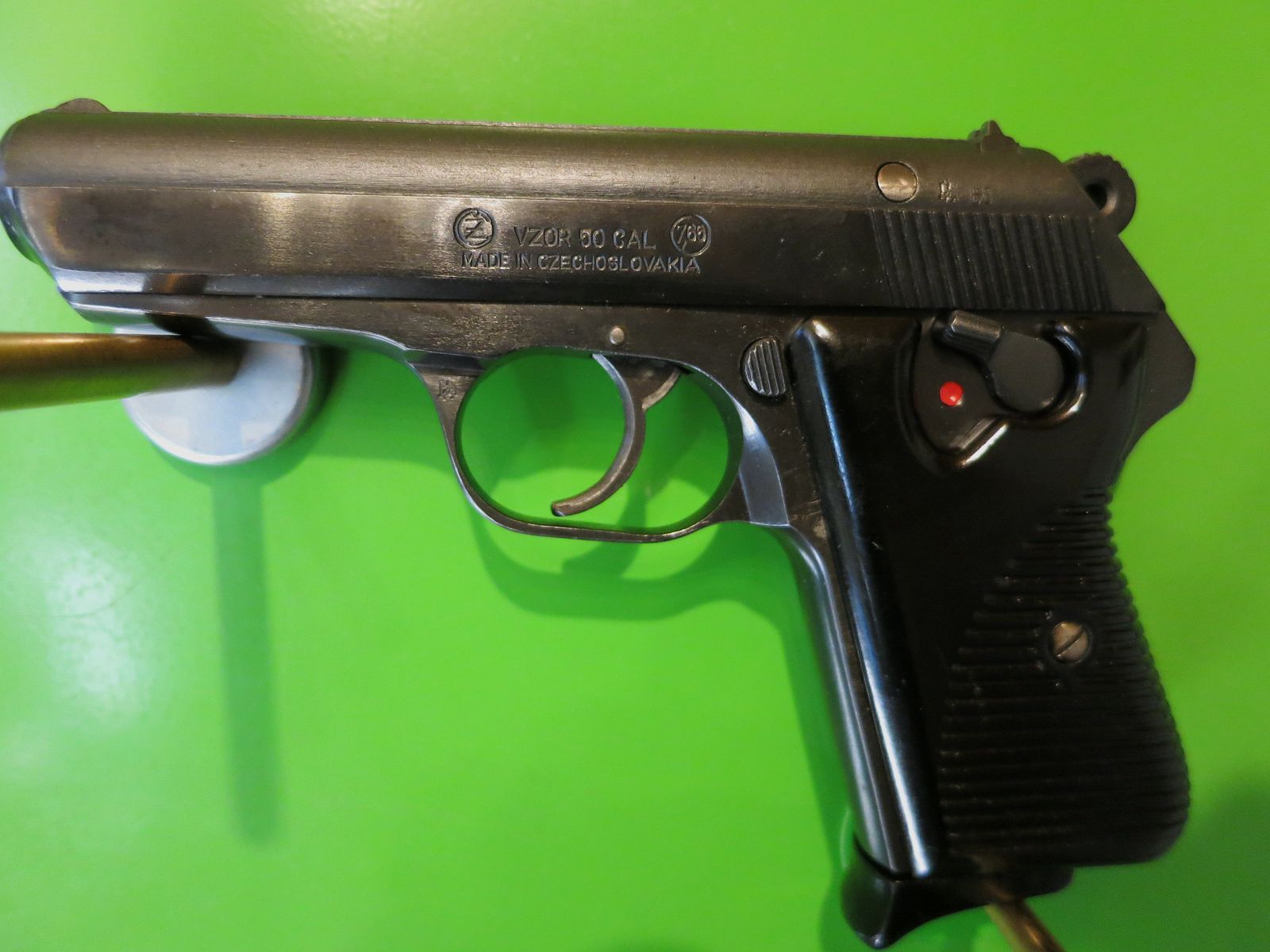 Semi-automatic pistol, CZ Brünner Waffenwerke - VZOR 50, ČZ 50, 7.65mm Browning       #68-, image 6 of 9