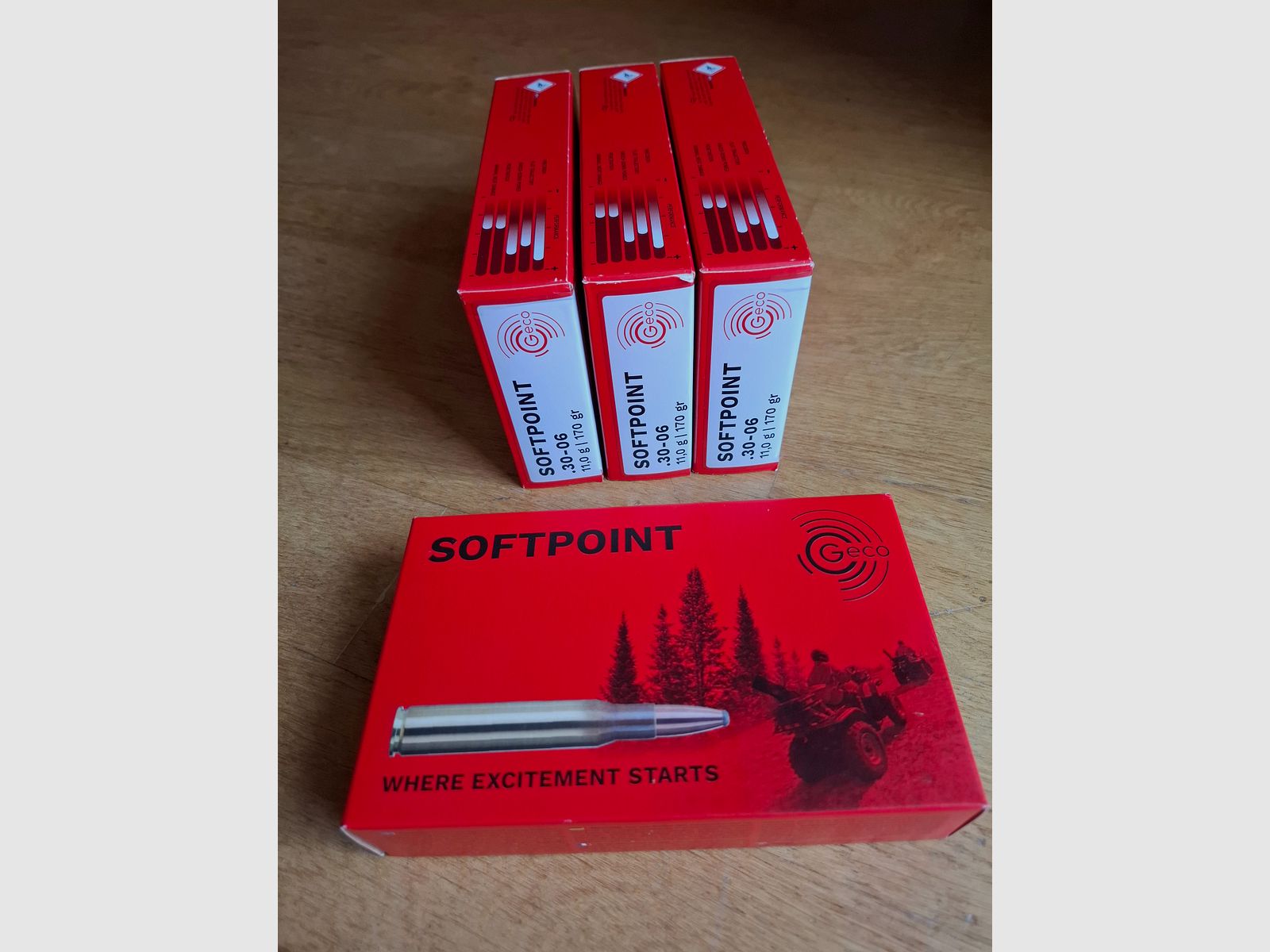 Geco Softpoint .30-06 TM 11,0 g 170 gr, 4x20 Kugeln