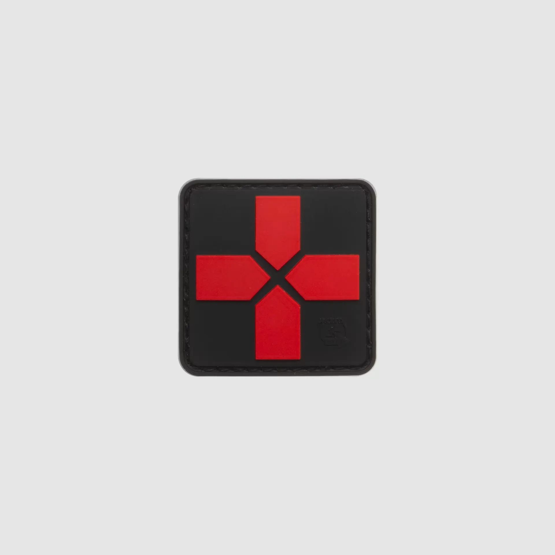 Red Cross Medic Rubber Patch, 40mm (Blackmedic), image 2 sur 2