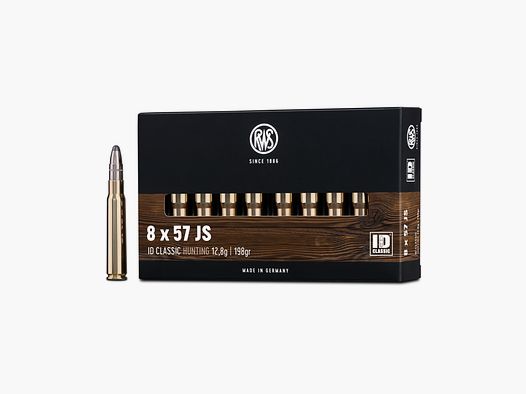 RWS-Munition cal. 8x57 JS HIT GREEN 10,4 g (20 Stück)