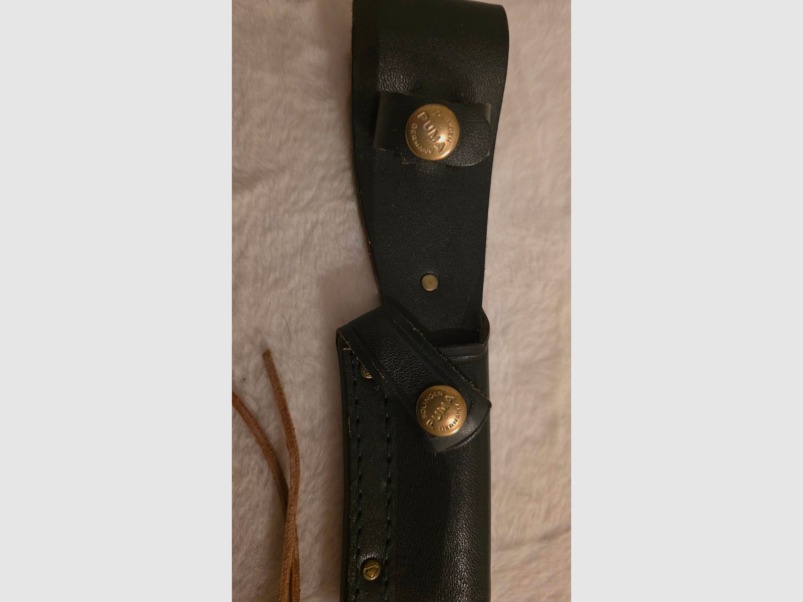 Puma Wildtöter nóż myśliwski 11/3594 – Pius Wildt – Solingen – z pochwą skórzaną i pudełkiem