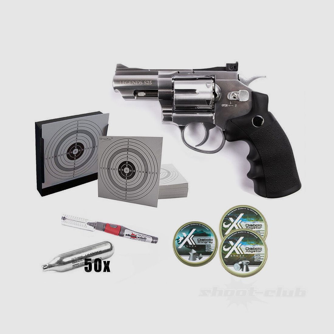 Divers	 Legends ''S25'' CO2 Revolver