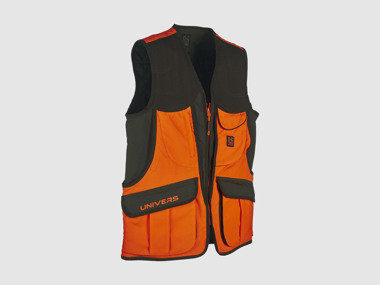 Vest – Men – Univers – Partridge Hunting Green/Orange, image 4 of 4