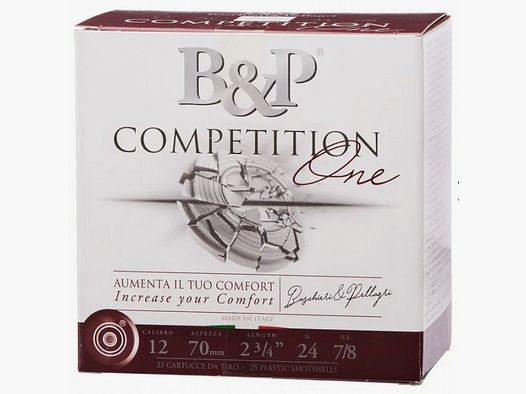 B&P Competition ONE Trap 12/70 - cartucce a pallini