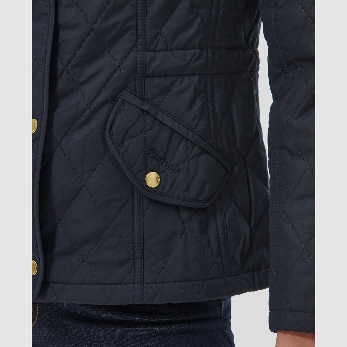 BARBOUR Damenjacke Millfire Quilt Navy