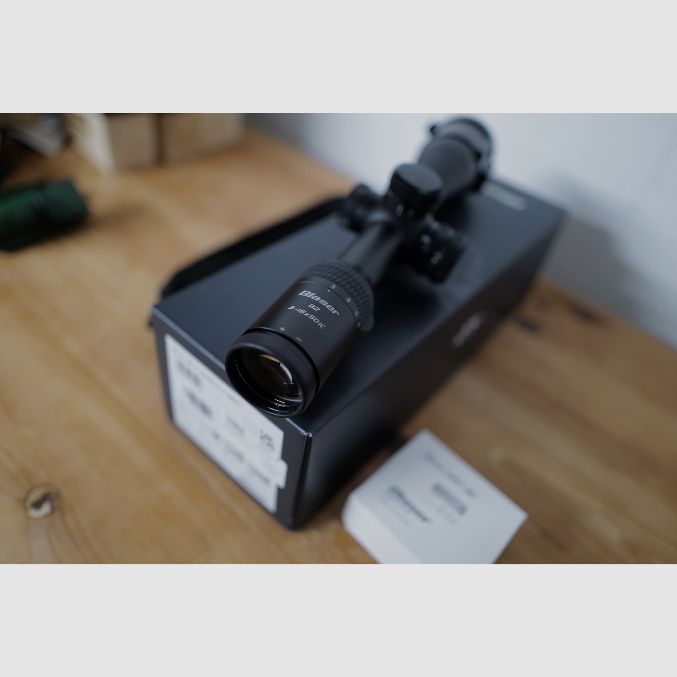 Blaser B2 3–18x50 iC QDC+ | Zeiss-Schiene | OVP | Rechnung