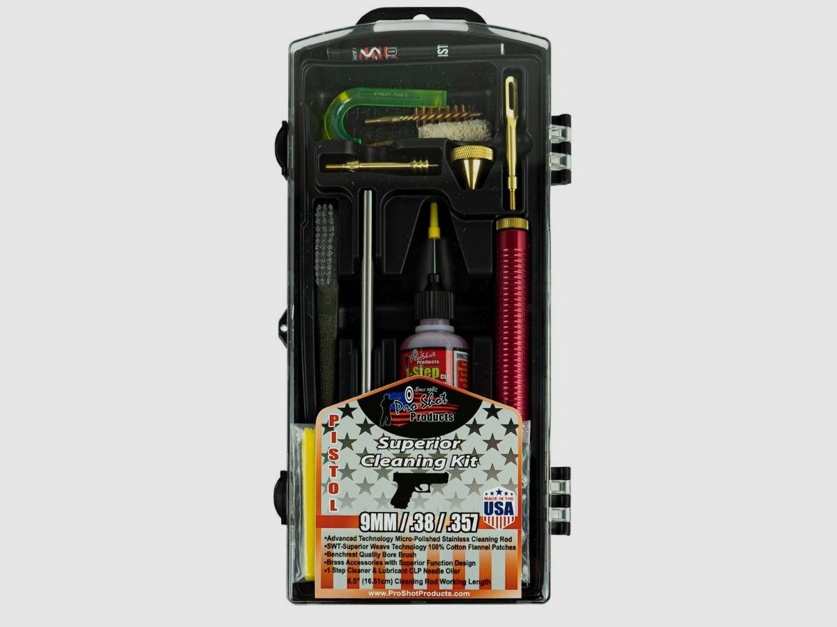 Kit de nettoyage 16,5 cm pistolet