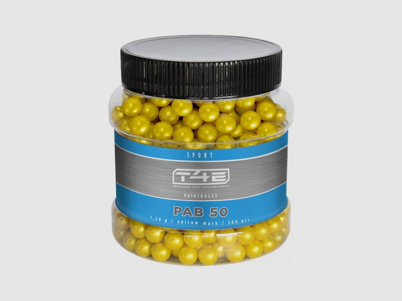 BIO PAINTBALL-PALETTEN GELB CAL 50 SPORT PAB 50 X500