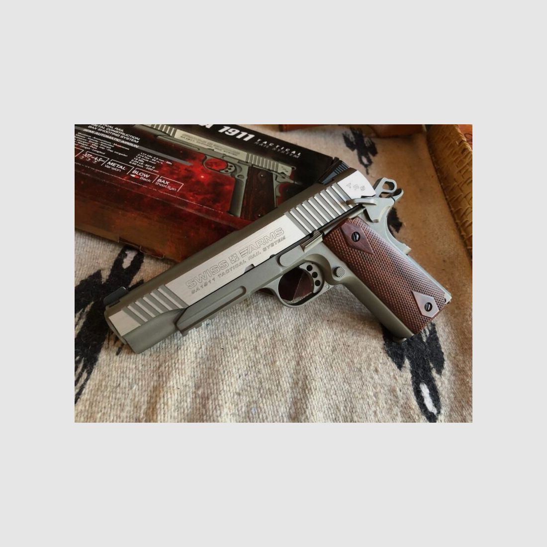 Swiss Arms P1911 CO2 Blowback Vollmetall B Ware