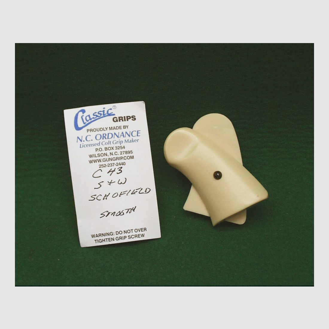 Grips Revolver Griffschalen C43 S&W Schofield