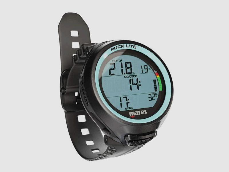 MARES COMPUTER PUCK LITE / BLACK AQUAMARINA, Bild 1 von 4