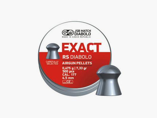 JSB BALAS EXACT RS CAL. 4,52MM 500UD