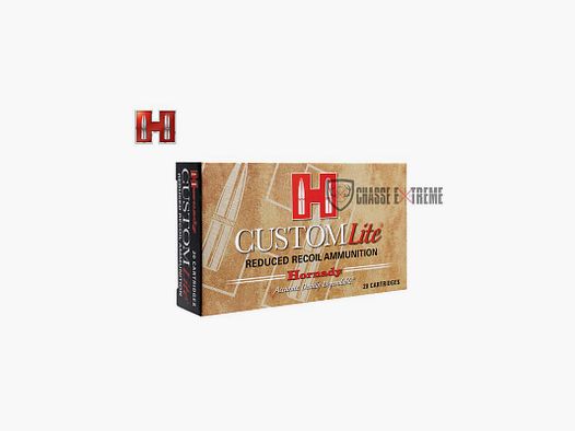 20 patronen HORNADY Custom Lite 270 Win 120 Gr Sst