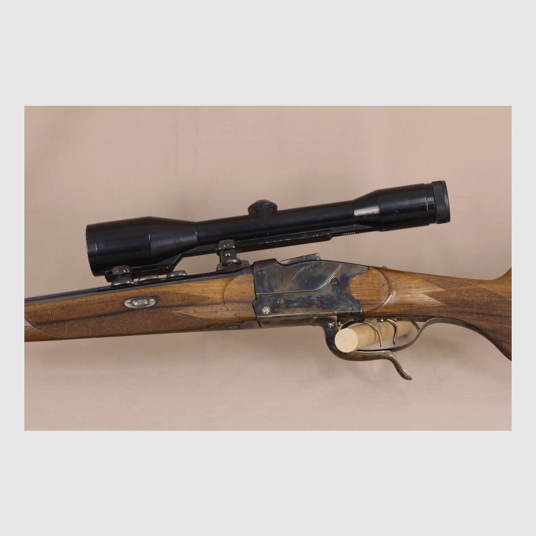 Greifelt & Co. Suhl Blockbüchse mit Bunthärtung