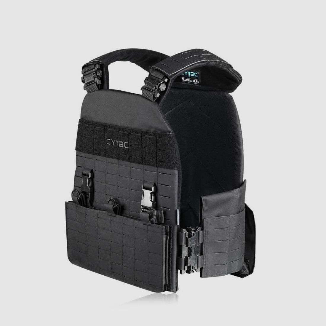 CYTAC Plate Carrier Utility Weste / Schwarz